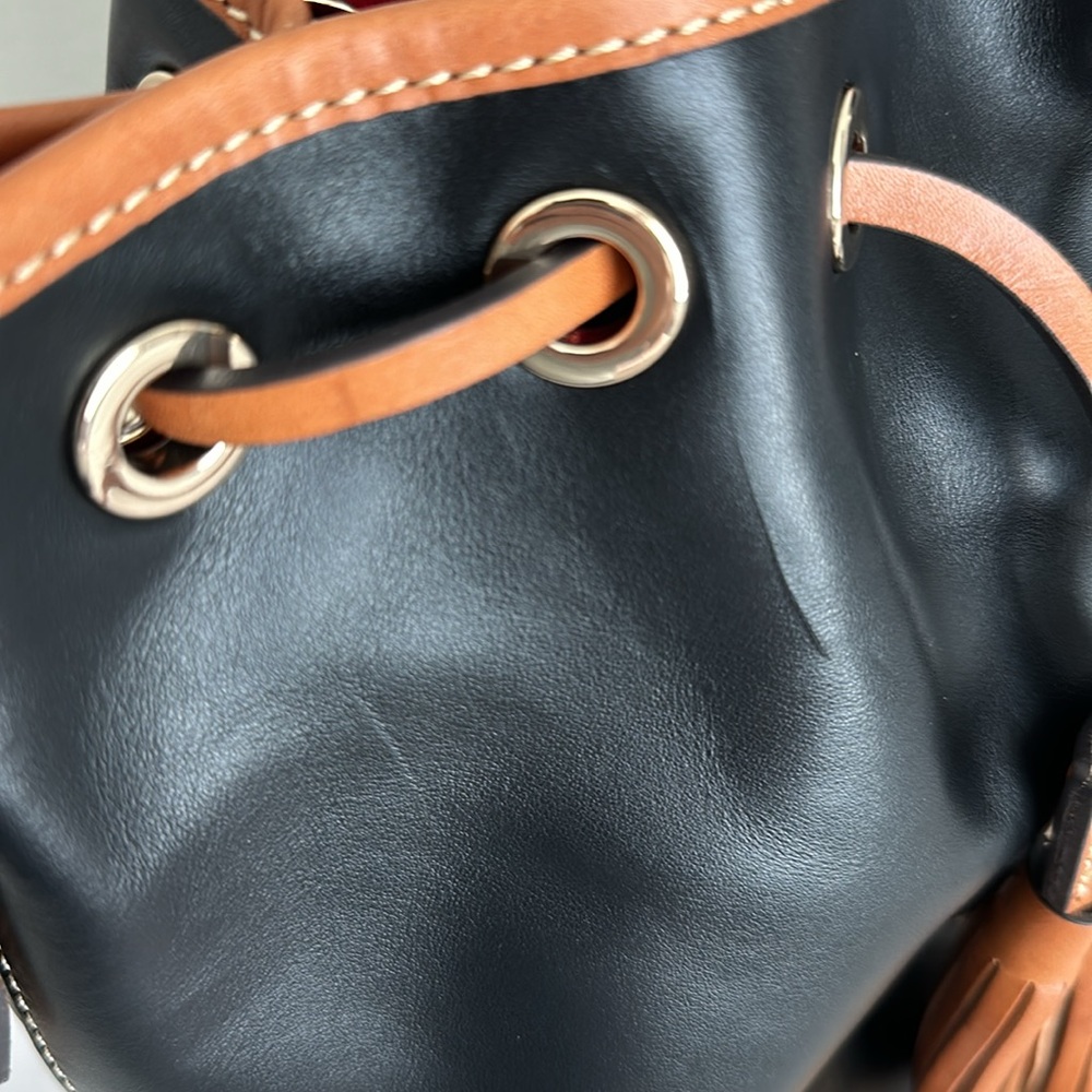 Dooney & Bourke Wexford Leather Crossbody Drawstring Bag - Picture 5 of 16